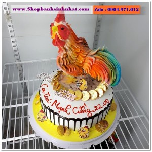 Bánh Sinh Nhật Con Gà Tuổi Dậu - V90